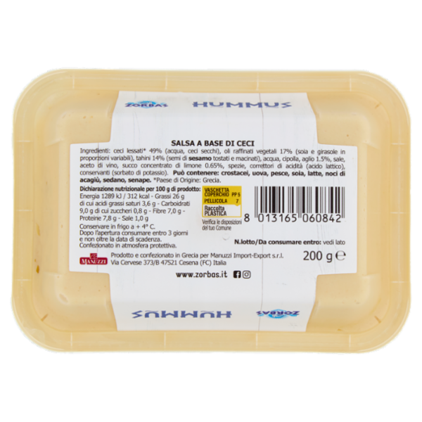 Zorbas Hummus 200 g