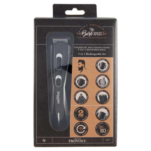 The Barb'Xpert Tondeuse Multifonctions 5 en 1 Rechargeable