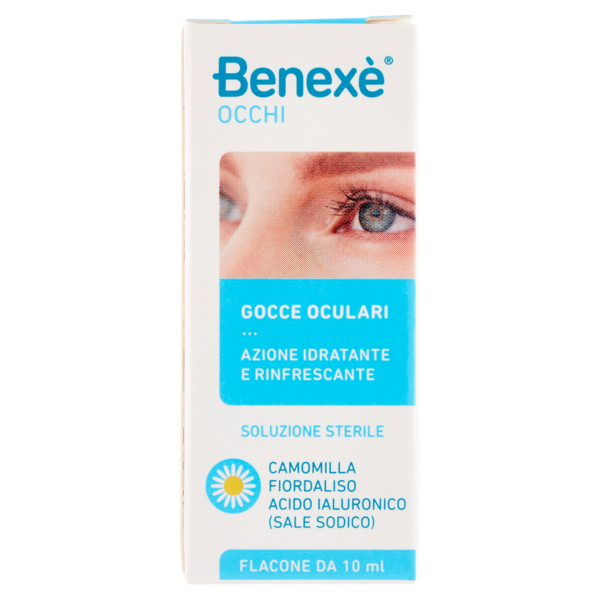 Benexè Occhi Gocce Oculari Azione Idratante e Rinfrescante 10 ml