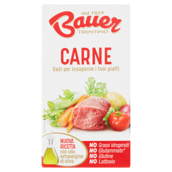 Bauer Carne Dadi per insaporire i tuoi piatti 6 x 10 g