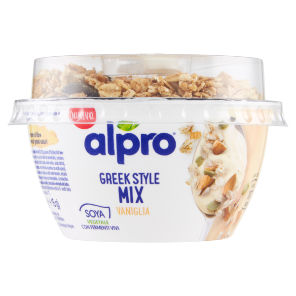 alpro Greek Style Mix Vaniglia 140 g