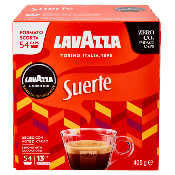 Lavazza A Modo Mio Suerte 54 Capsule 405 g