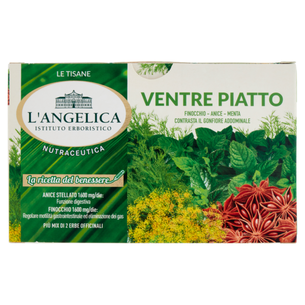 L'Angelica Le Tisane Nutraceutica Ventre Piatto 20 Filtri 40 g