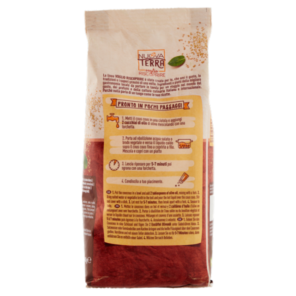 Nuova Terra voglio Riscoprire Cous Cous 400 g