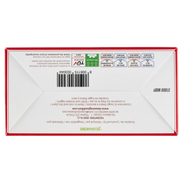 Reginadifiori bacio di Biancaneve Infuso di frutti e spezie con mela e cannella 15 x 3 g