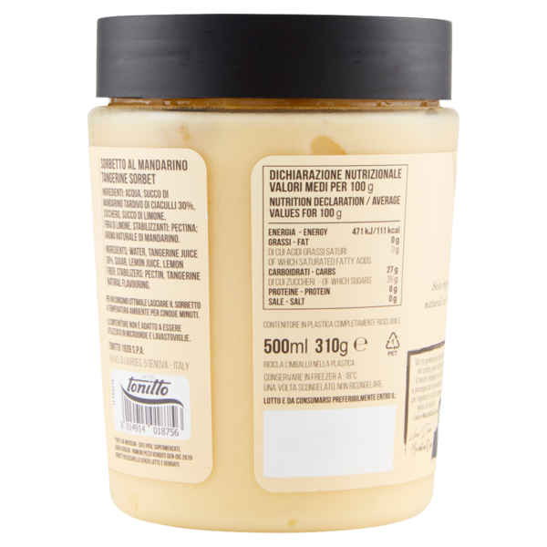 tonitto Il Sorbetto mandarino 310 g