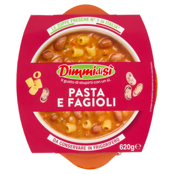 DimmidiSì le Zuppe fresche Pasta e Fagioli 620 g