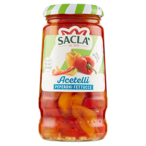Saclà Acetelli Peperoni Fettucce 290 g