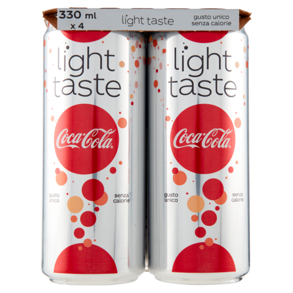 COCA-COLA Light Taste 330ml x 4 (Lattina)