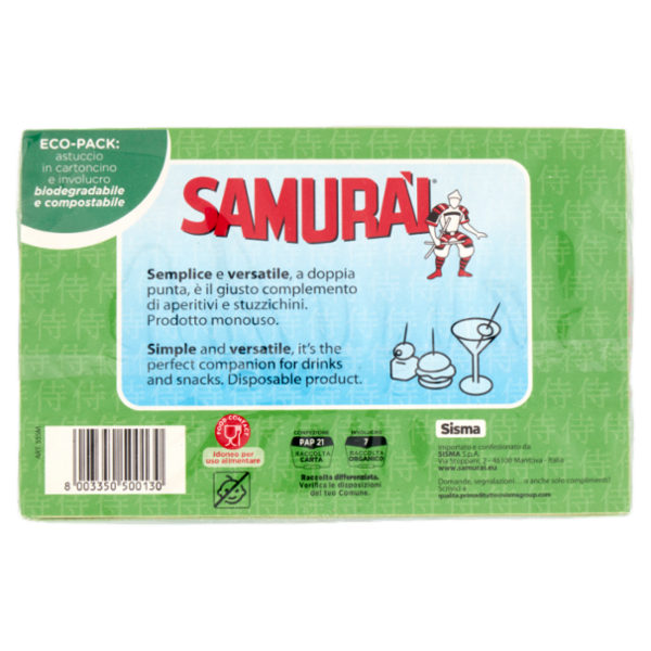 Samurài l'Originale stuzzicadenti 800 pz