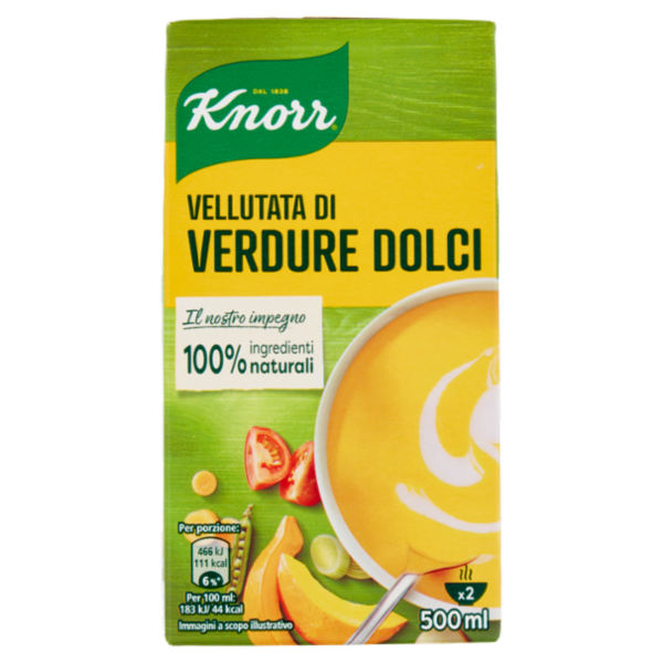 Knorr Vellutata di Verdure Dolci 500 ml