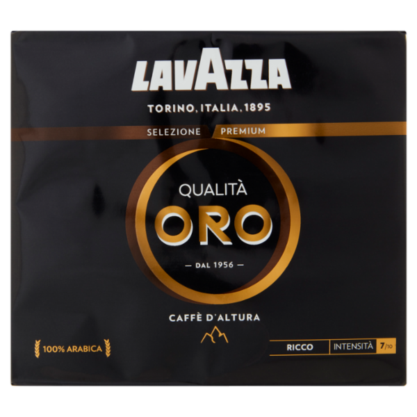 Lavazza Selezione Premium Qualità Oro Caffè d'Altura Macinato 2 x 250 g