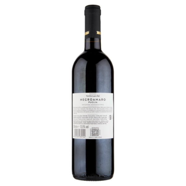 Masseria Settearchi Negroamaro Salento IGT 750 ml