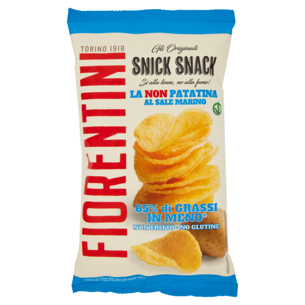 Fiorentini gli Originali Snick Snack la Non Patatina al Sale Marino 70 g