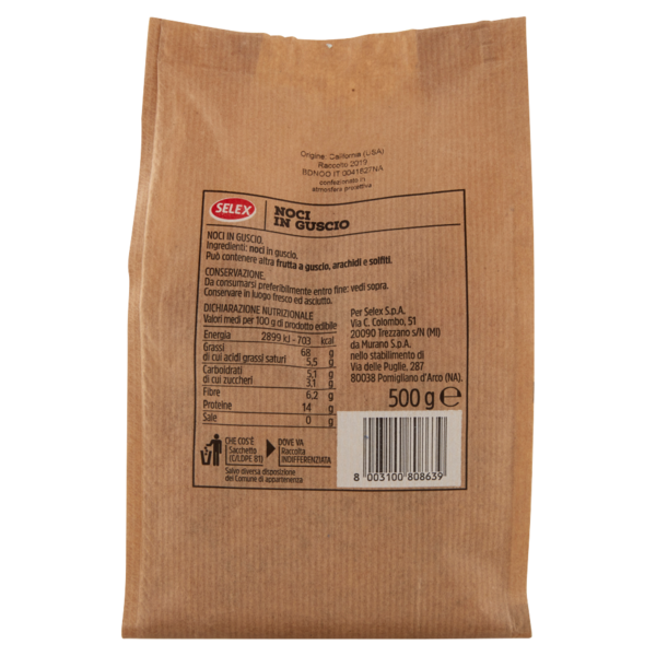 Selex Noci in Guscio 500 g