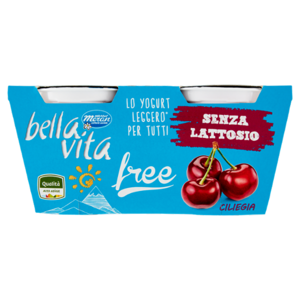 bella vita free Senza Lattosio Ciliegia 2 x 125 g