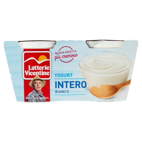 Latterie Vicentine Yogurt Intero Bianco 2 x 125 g