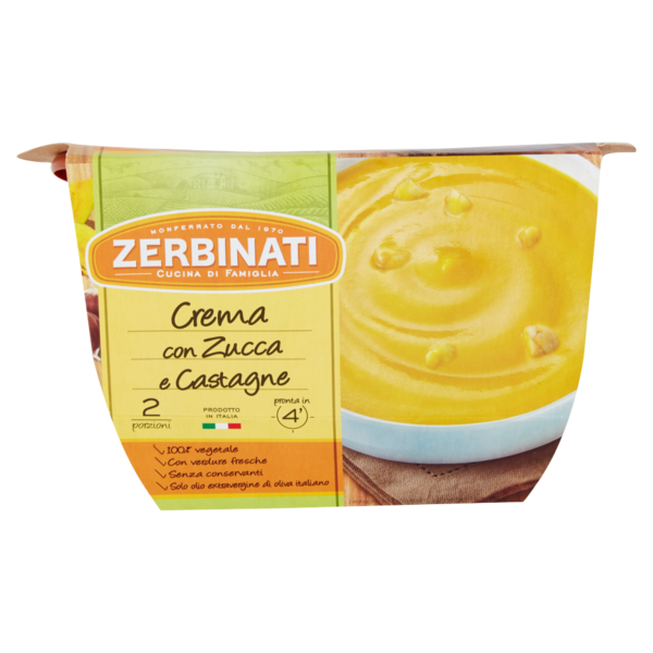 Zerbinati Crema con Zucca e Castagne 620 g