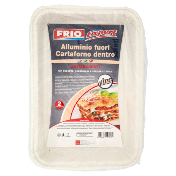 Frio Linea Expert duo Contenitori Rettangolari Antiaderenti 2 pz