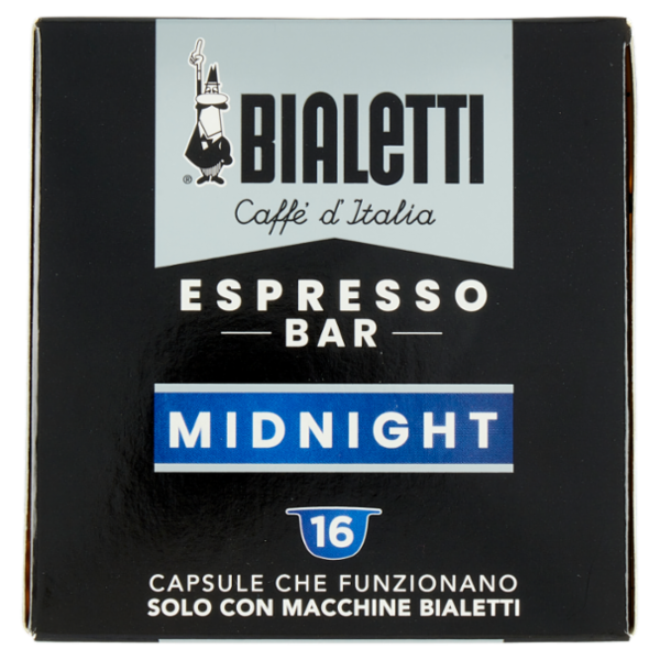 Bialetti Caffè d'Italia Espresso Bar Midnight 16 Capsule 112 g