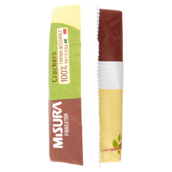 Misura Fibrextra Crackers Integrali con Mais Soffiato e Segale 360 g