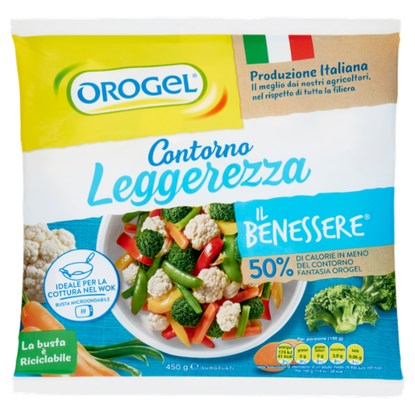 Orogel Il Benessere Contorno Leggerezza Surgelati 450 g