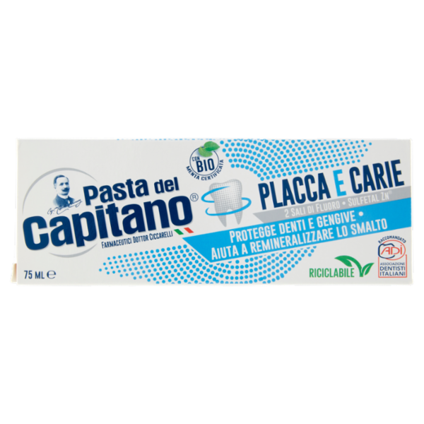 Pasta del Capitano Placca e Carie 75 ML