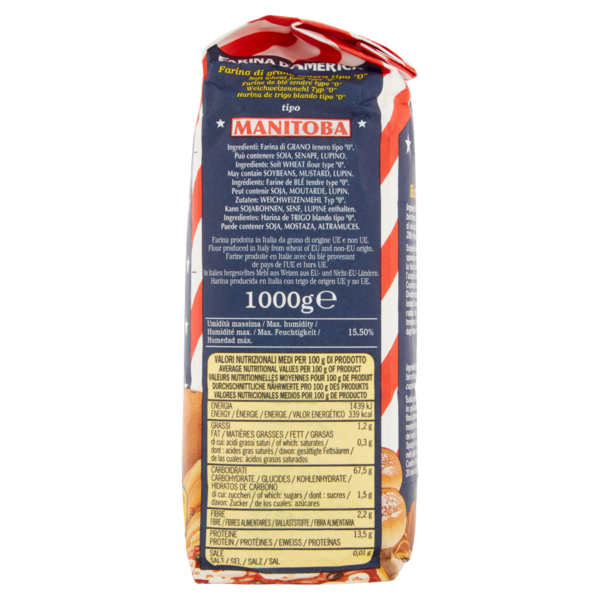 Molino Spadoni Farina d'America Farina di grano tenero tipo 