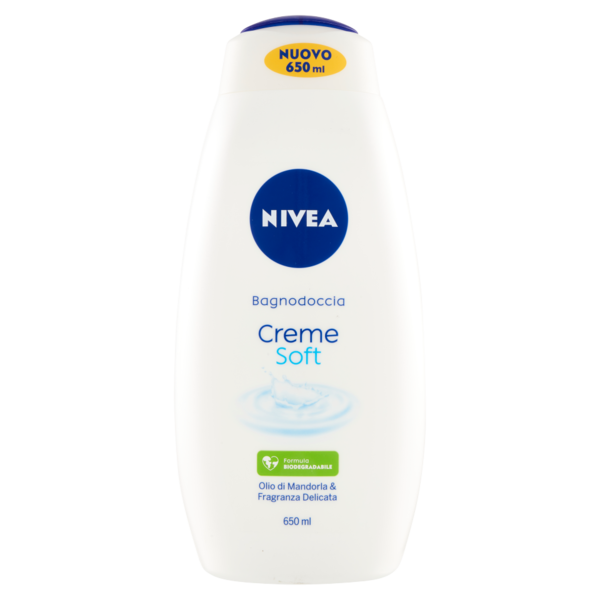Nivea Bagnodoccia Creme Soft 650 ml