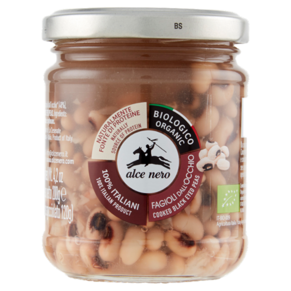 alce nero Fagioli dall'Occhio 200 g