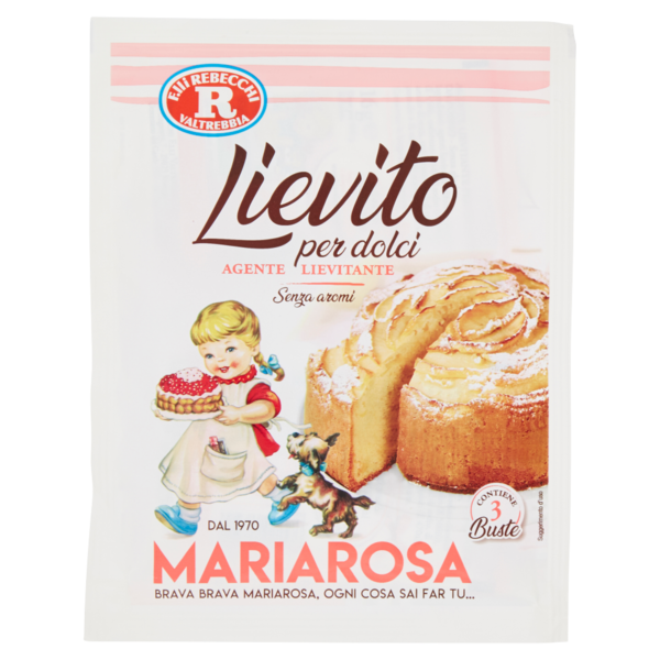 Mariarosa Lievito per dolci 3 x 16 g