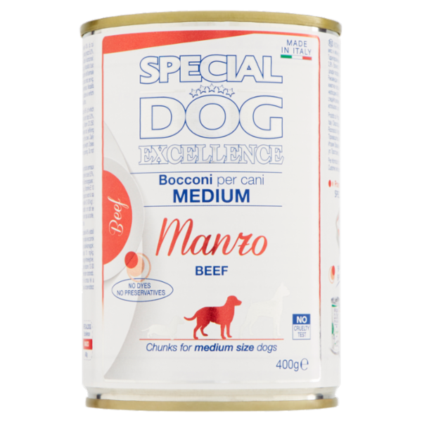 Special Dog Excellence Bocconi per cani Medium Manzo 400 g