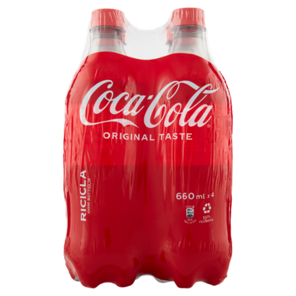 COCA-COLA Original Taste PET 4 x 660 ml
