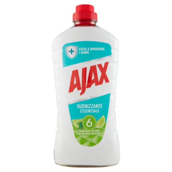 Ajax detersivo pavimenti Igienizzante Essenziale Limone 950 ml