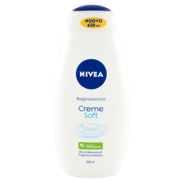 Nivea Bagnodoccia Creme Soft 650 ml