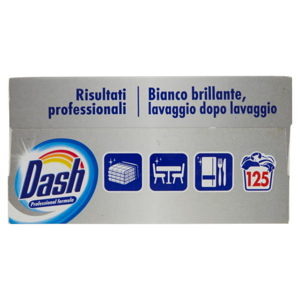 Dash Professional Detersivo in Polvere Lavatrice 125 Misurini