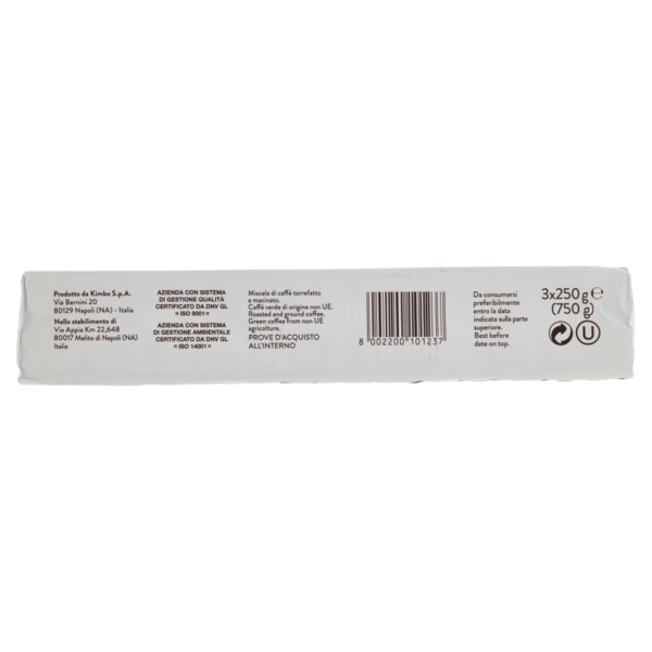 Kimbo Macinato Fresco 3 x 250 g