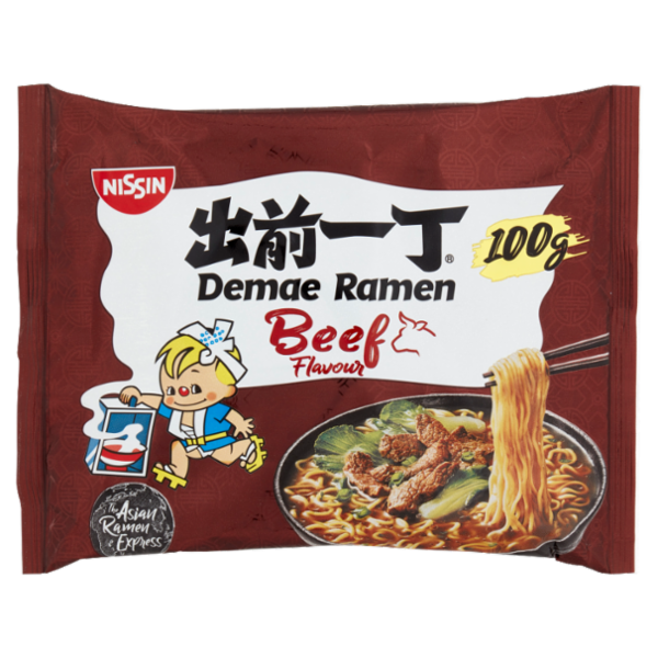 Nissin Demae Ramen Beef Flavour 100 g