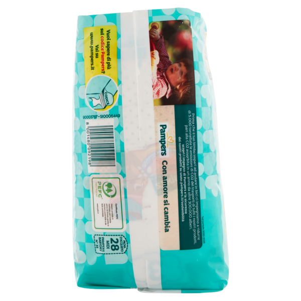 Pampers Baby-dry 3 Midi 28 pz
