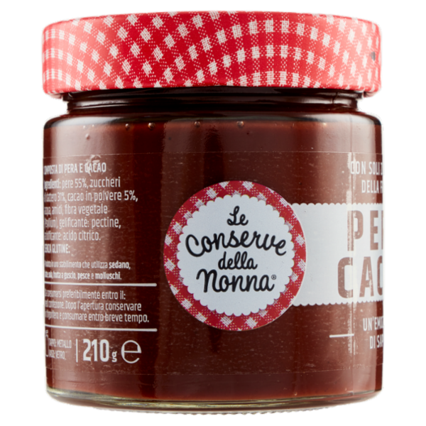 Le Conserve della Nonna Pera Cacao 210 g