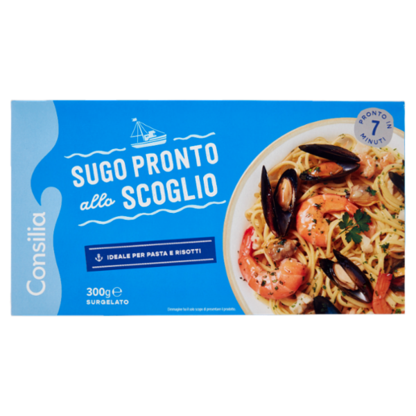 Consilia Sugo Pronto allo Scoglio Surgelato 300 g