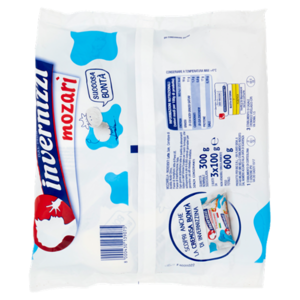 invernizzi mozarì Mozzarella 3 x 100 g