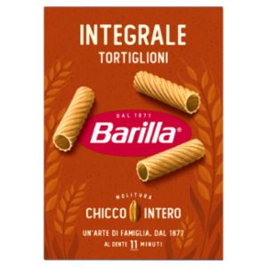 Barilla Pasta Integrale Tortiglioni 100% Grano Italiano 500 g