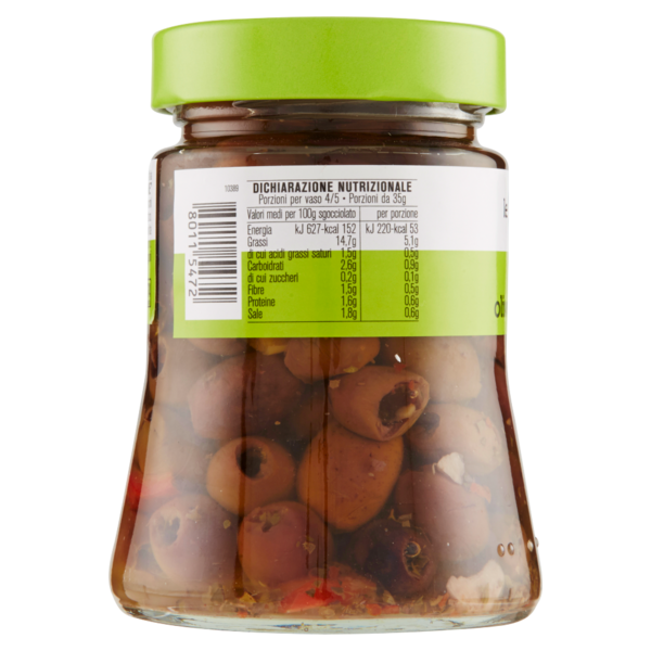 D'Amico le Specialità olive leccino alla cilentana 270 g