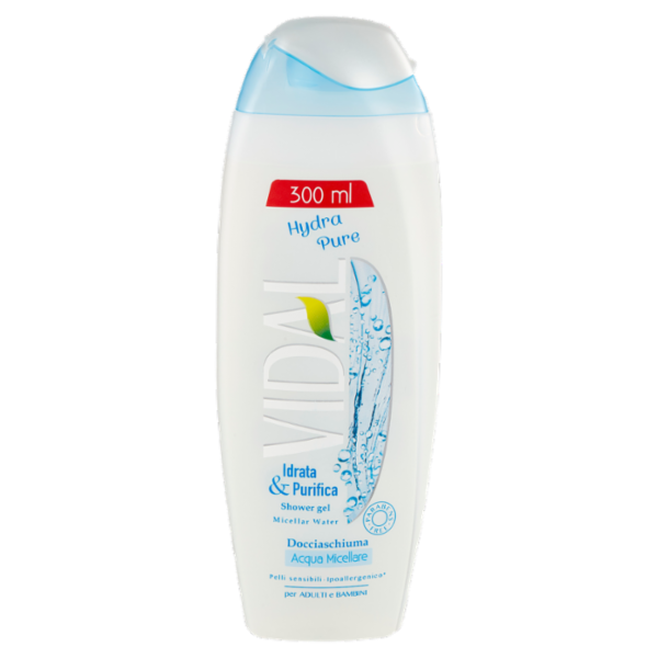 Vidal Hydra Pure Docciaschiuma Acqua Micellare 300 ml