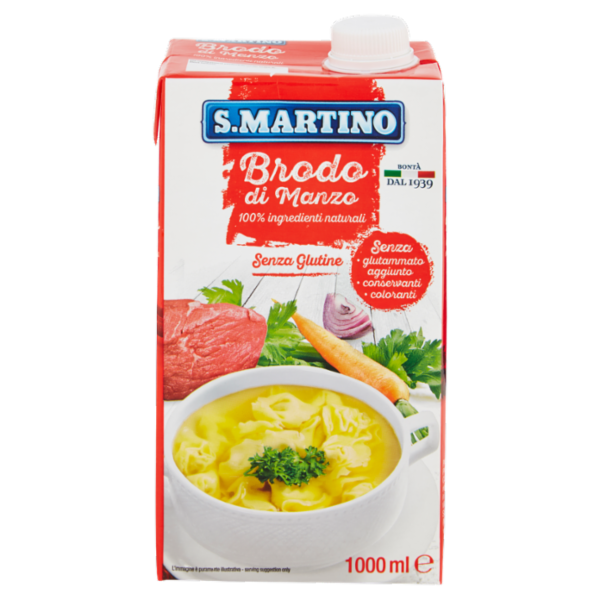 S.Martino Brodo di Manzo 1000 ml