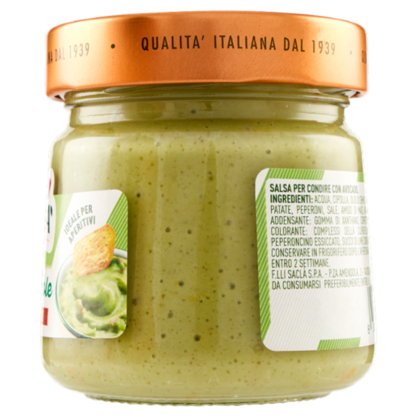 Saclà Guacamole con Avocado 190 g