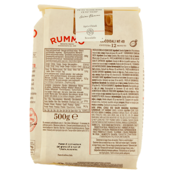 Rummo Elicoidali N° 49 500 g