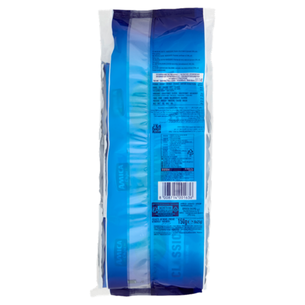 Amica Chips Originale Patatine Gusto Classico 6 x 25 g