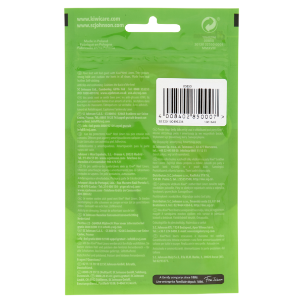 Kiwi Everyday Comfort Leather Heel Liners